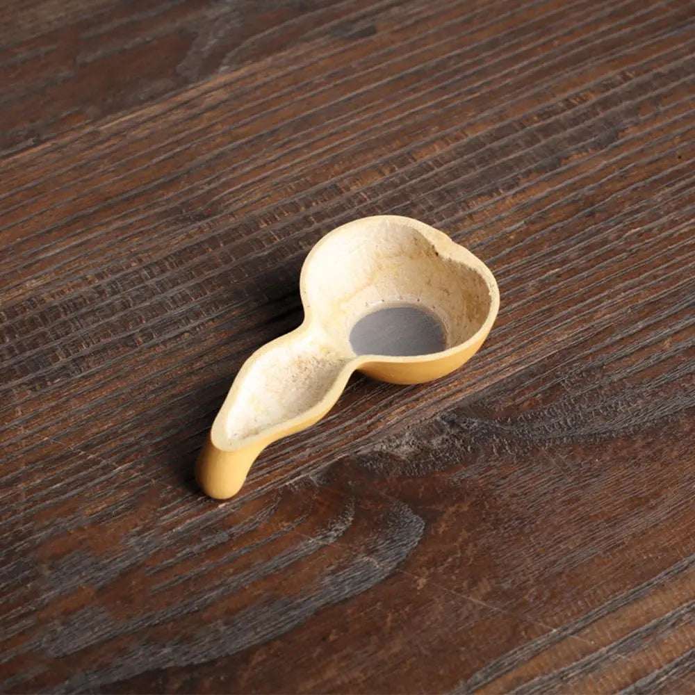 1Pc Japanese-style Natural Bamboo Rattan Tea Scoop Tea Shovel Tea Leaves Chooser Holder Spoon for Tea Honey Coffee High Quality