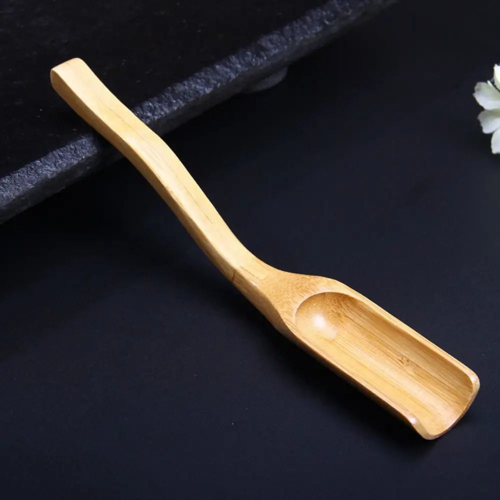 High Quality Portable Tea Scoop Chinese Retro Style Natural Bamboo Teaspoon Spoon Accessories Kongfu Tea Delicate Tea Shovel