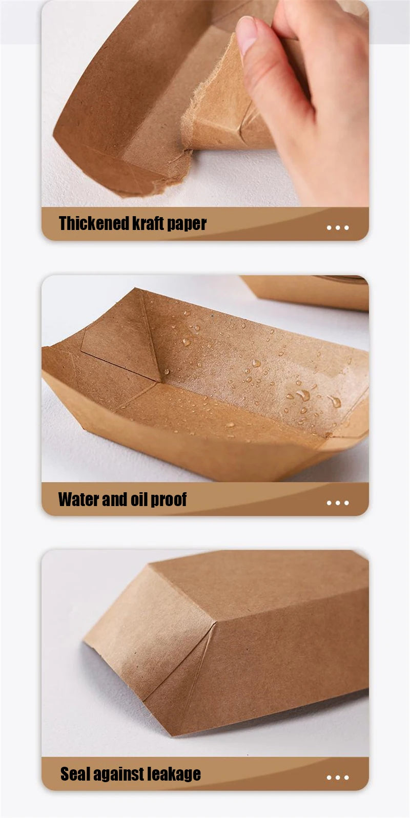 100Pcs Food Trays Sushi Wood Boat Natural Bamboo Disposable Kayak Salad Dessert Pine Cake Boat Snack Bowl Mat Sushi Plate Tray