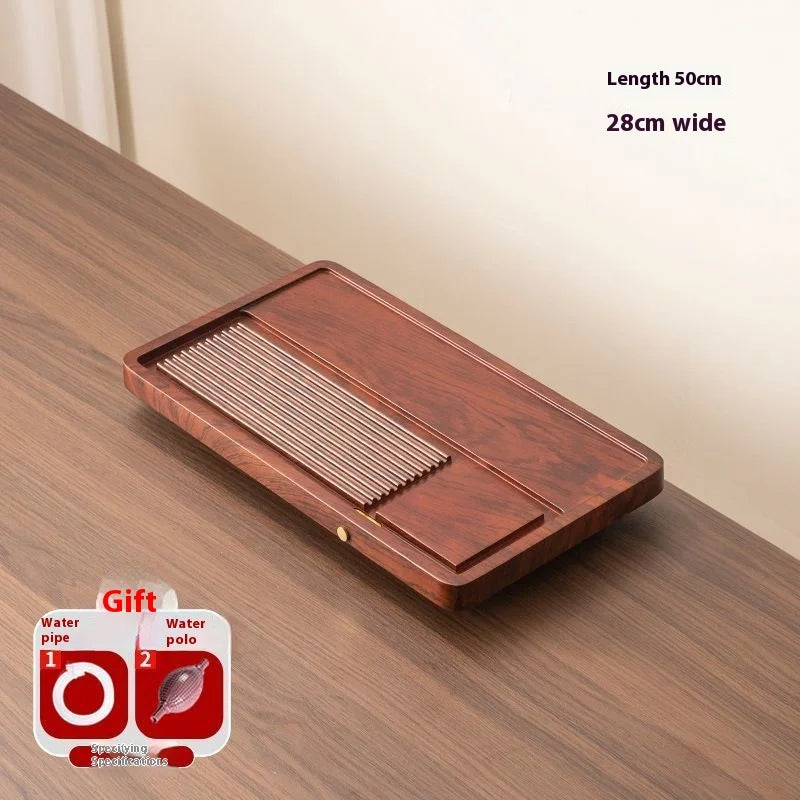 GIANXI 50cm Home And Kitchen Tea Tray Coffee And Tea Set Bamboo Tray For Chaban Tea Table Office Puer Tea Chinese Serving Tray