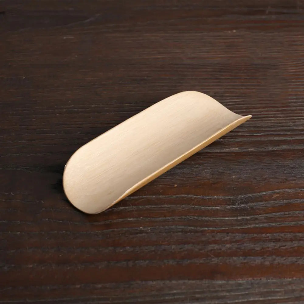 1Pc Japanese-style Natural Bamboo Rattan Tea Scoop Tea Shovel Tea Leaves Chooser Holder Spoon for Tea Honey Coffee High Quality