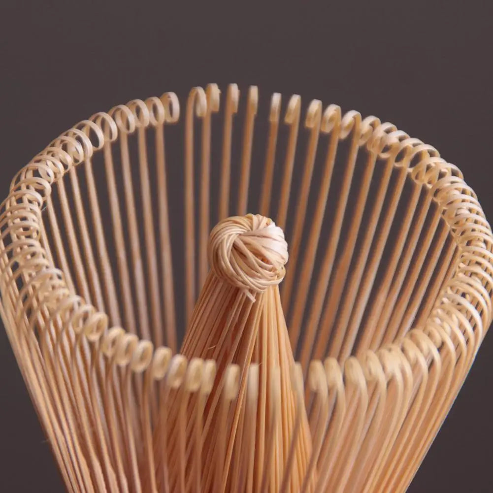 Kitchen Accessories 100 Matcha Green Tea Powder Whisk Teaware Japanese Ceremony Bamboo Chasen Tea Tool Tea Brush