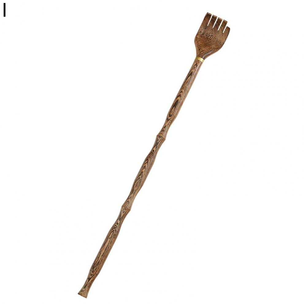 Backscratcher Wood Made From Bamboo etc Comfortable Anti-itch Long Handle Handheld Body Stick Back Massager Household Products