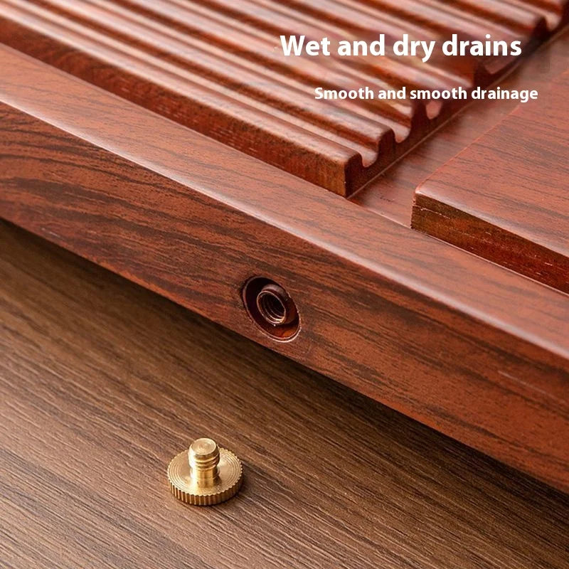 GIANXI 50cm Home And Kitchen Tea Tray Coffee And Tea Set Bamboo Tray For Chaban Tea Table Office Puer Tea Chinese Serving Tray