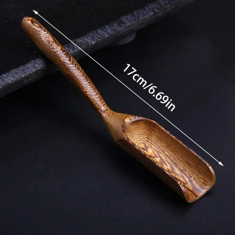 High Quality Portable Tea Scoop Chinese Retro Style Natural Bamboo Teaspoon Spoon Accessories Kongfu Tea Delicate Tea Shovel