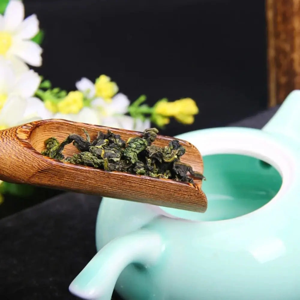 High Quality Portable Tea Scoop Chinese Retro Style Natural Bamboo Teaspoon Spoon Accessories Kongfu Tea Delicate Tea Shovel