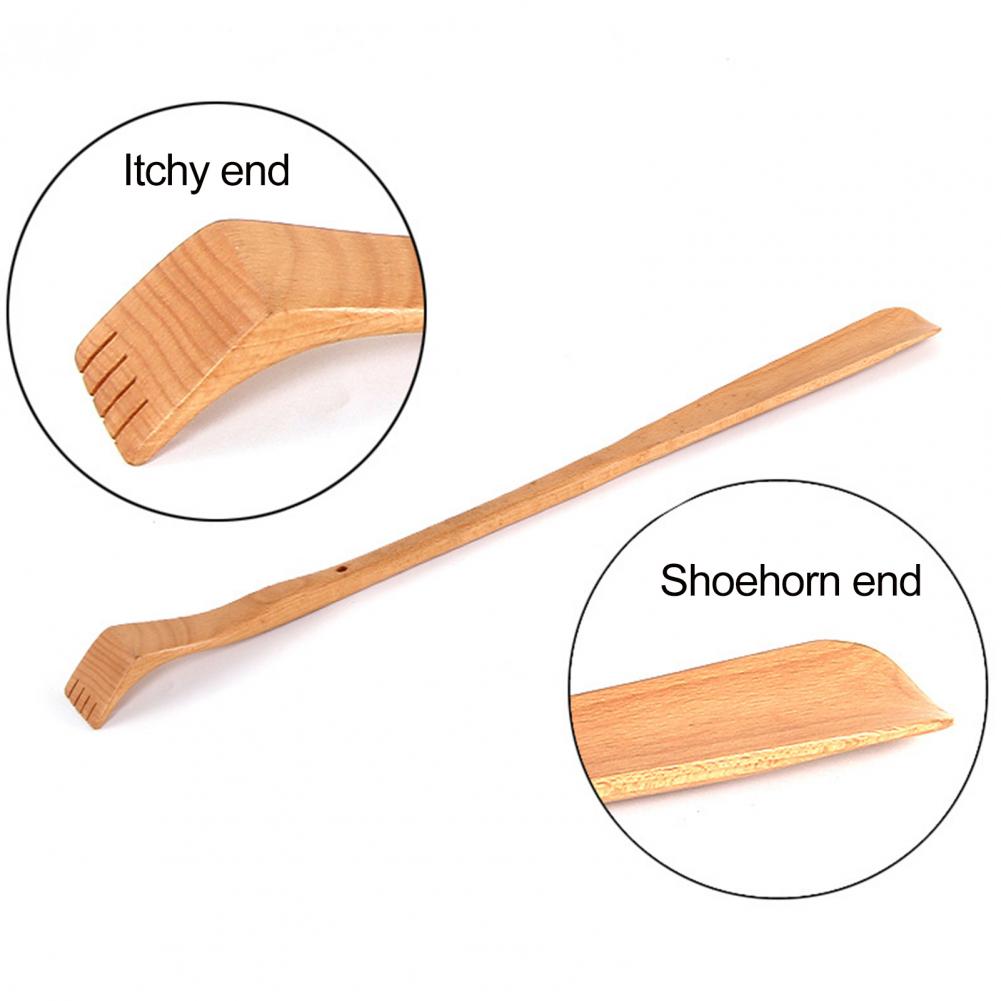 Backscratcher Wood Made From Bamboo etc Comfortable Anti-itch Long Handle Handheld Body Stick Back Massager Household Products