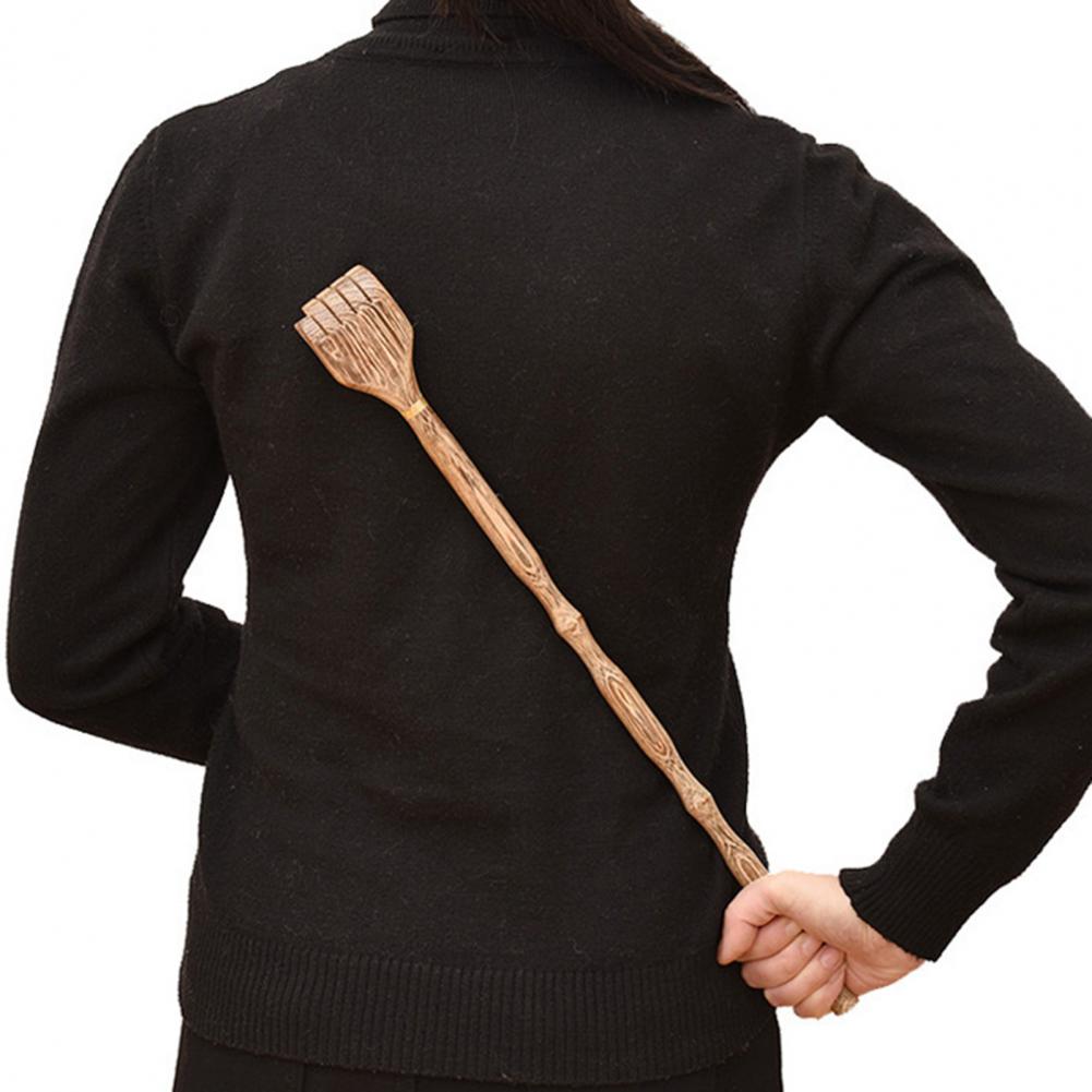 Backscratcher Wood Made From Bamboo etc Comfortable Anti-itch Long Handle Handheld Body Stick Back Massager Household Products