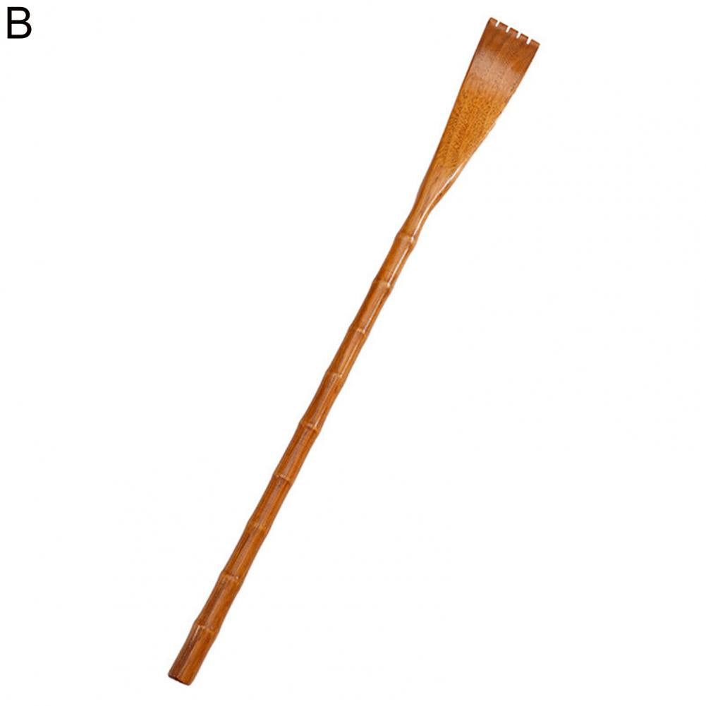 Backscratcher Wood Made From Bamboo etc Comfortable Anti-itch Long Handle Handheld Body Stick Back Massager Household Products