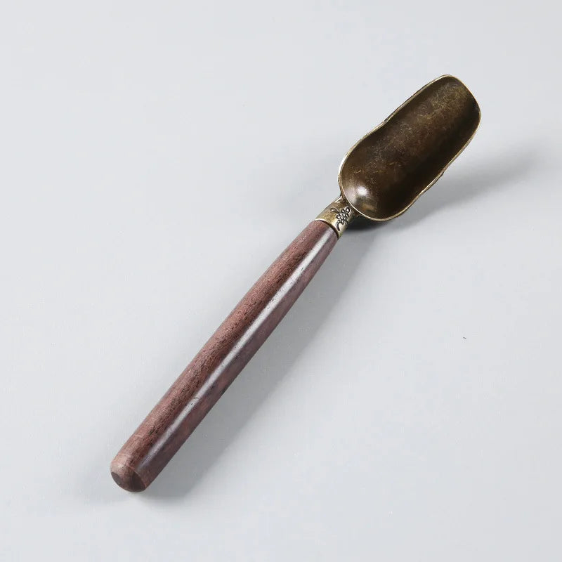 1Pc Natural Bamboo Wooden Fish Shape Tea Spoon Chinese Kong Fu Tea Coffee Shovel Tea Ceremony Teaware Accessories Handmade