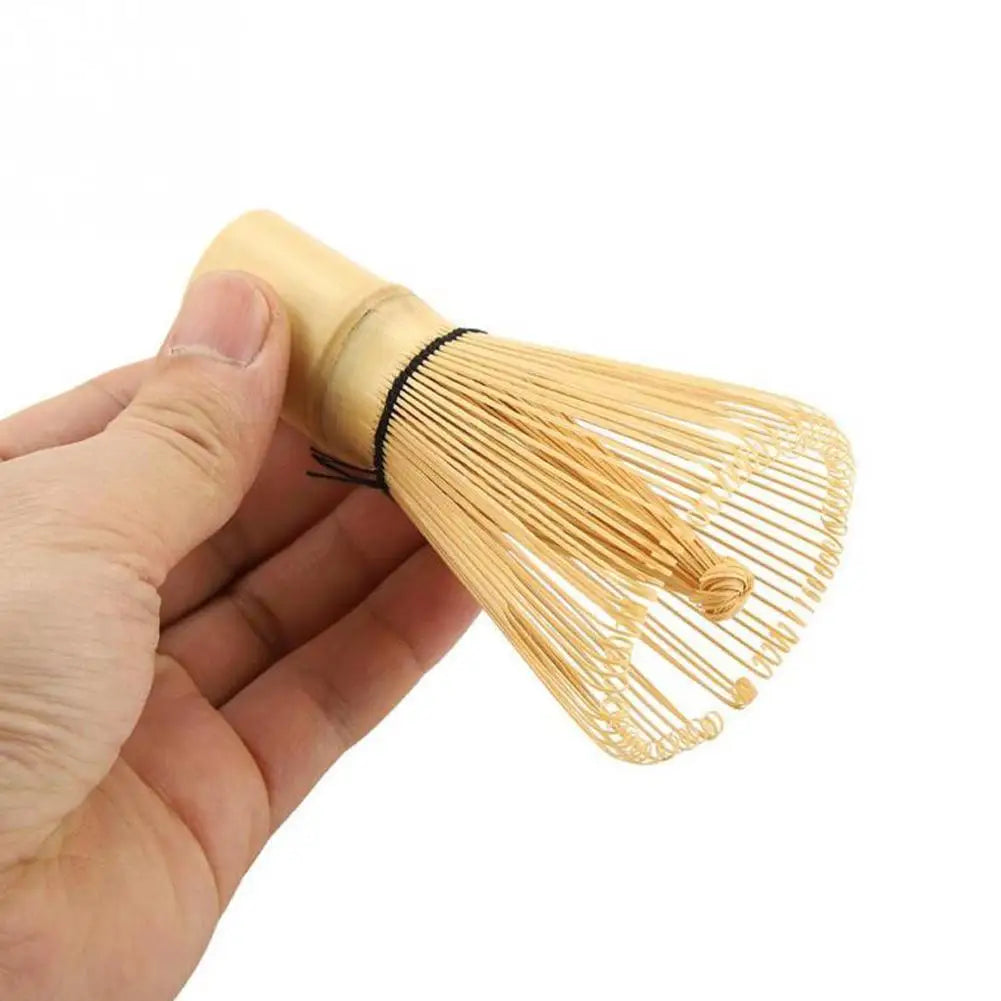 Kitchen Accessories 100 Matcha Green Tea Powder Whisk Teaware Japanese Ceremony Bamboo Chasen Tea Tool Tea Brush