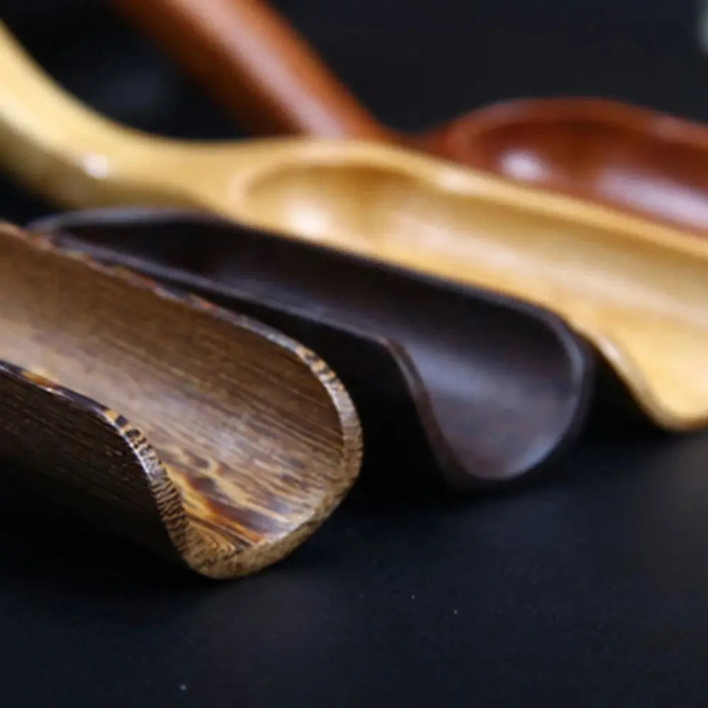 High Quality Portable Tea Scoop Chinese Retro Style Natural Bamboo Teaspoon Spoon Accessories Kongfu Tea Delicate Tea Shovel