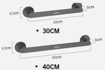 Durable Adhesive Bamboo Wooden Towel Rack Waterproof Toilet Storage Bathroom Organizer Wall-Mounted No Drill Shelf Bathroom